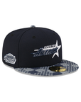 Houston Astros Navy Pattern Denim 2 Tone Astrodome SP 59Fifty Fitted