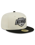 Los Angeles Kings Chrome Team Color 59Fifty NHL Color Basic Fitted
