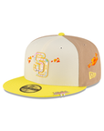 San Diego Padres Chrome Tri Color Day Of The Dead SP 59Fifty Fitted