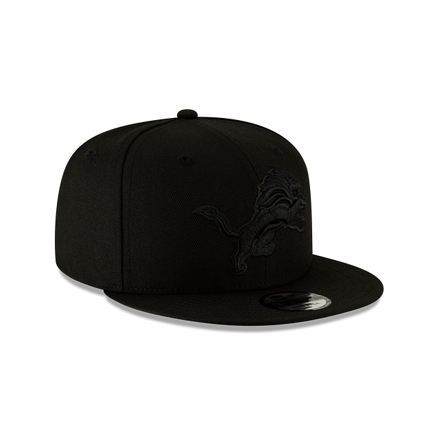 Detroit Lions Black On Black NFL Basic 9Fifty Snapback