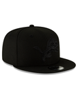 Detroit Lions Black On Black NFL Basic 9Fifty Snapback