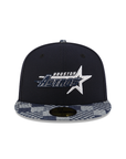 Houston Astros Navy Pattern Denim 2 Tone Astrodome SP 59Fifty Fitted