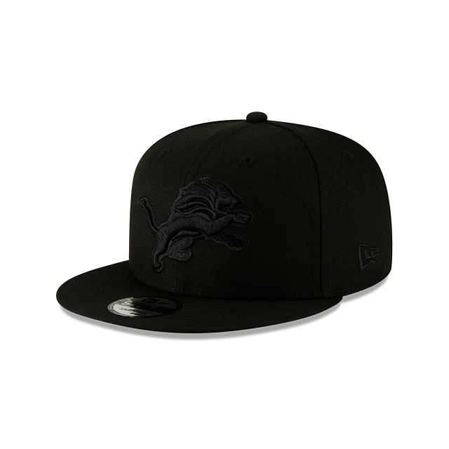 Detroit Lions Black On Black NFL Basic 9Fifty Snapback