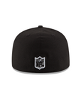 Baltimore Ravens Black On White 59Fifty Fitted