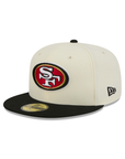San Francisco 49ers Chrome Team Color 59Fifty Color Basic Fitted