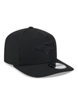 Toronto Blue Jays Black On Black 9Fifty A-Frame Snapback