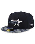 Houston Astros Navy Pattern Denim 2 Tone Astrodome SP 59Fifty Fitted