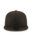 San Francisco Giants Black on Black MLB Basic 9Fifty Snapback