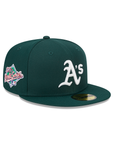 Oakland Athletics Team Color 1989 World Series Side Patch 59Fifty Fitted