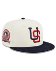 CrownMinded X USA Chrome Navy Corduroy 2 Tone 250th Anniversary SP 59Fifty Fitted