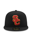 University Of Southern California USC Trojans Black Team Logo Grand 59Fifty Fitted