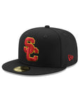 University Of Southern California USC Trojans Black Team Logo Grand 59Fifty Fitted