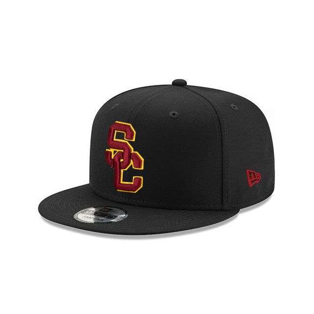 University Of Southern California USC Trojans Black Team 9Fifty Snapback