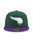 Minnesota Vikings Green Purple 2 Tone 1998 Draft SP 59Fifty Fitted