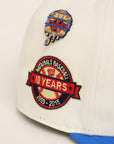Washington Nationals Chrome Sapphire 2 Tone 10th Anniversary SP 59Fifty Fitted