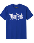 WestSide Old English Graphic Tee - Royal Blue