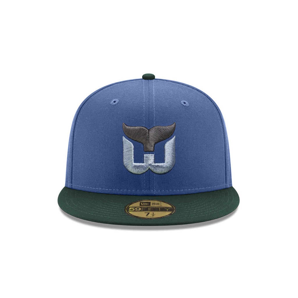 Hartford Whalers Blue Green 2 Tone 10th Anniversary SP NHL 59Fifty