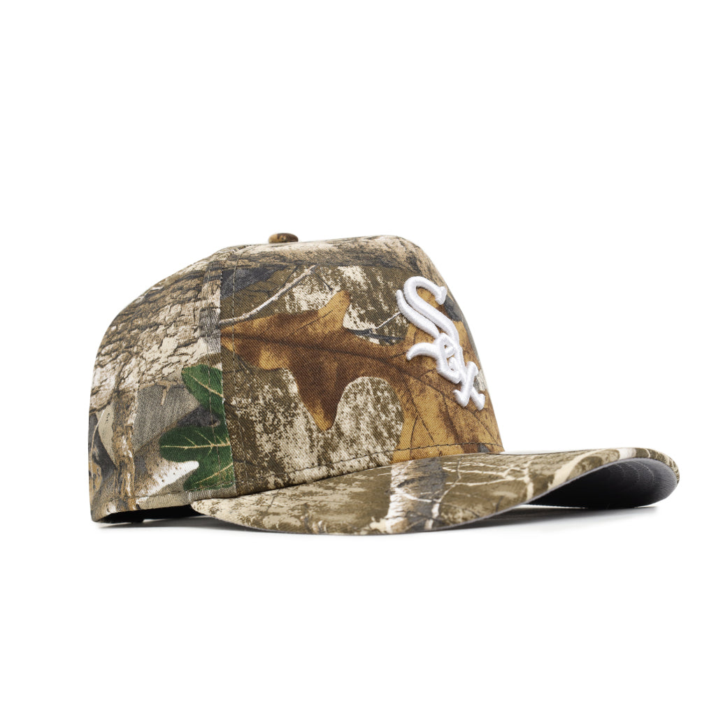 Chicago White Sox Real Tree 9Fifty A-Frame Snapback – CROWN MINDED