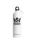 CrownMinded Aluminum Sports Water Travel Bottle w/ Safety Buckle & Key Chain Ring