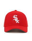Chicago White Sox Scarlet Red On White 9Forty A-Frame Snapback