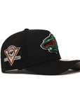 Minnesota Wild 5th Anniversary SP NHL Black 9Forty A-Frame Snapback