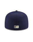 Wilmington Blue Rocks Navy Brown 2 Tone Blue Rocks Axe SP MiLB 59Fifty Fitted