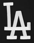 Pro Standard Los Angeles Dodgers Wingspan Drop Shoulder Black White Tee