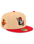 North Carolina State Wolfpack Candied Pecan Red 2 Tone 1983 NCAA Championship SP 59Fifty Fitted