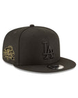 Los Angeles Dodgers Black On Black 2024 World Series Champions SP 9Fifty Snapback