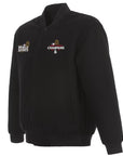 Los Angeles Dodgers Eight-Time World Series Champions Black Wool Reversible Jacket