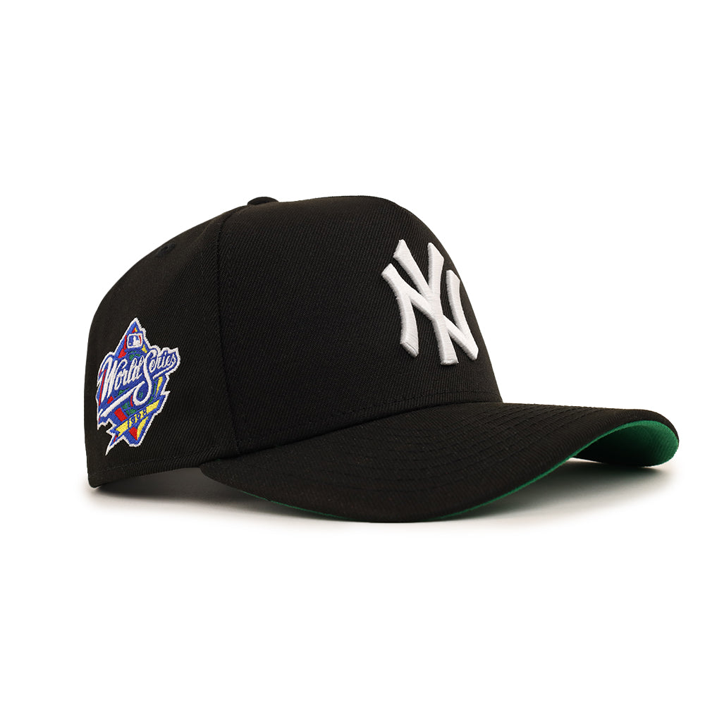 New York Yankees 1998 World Series SP Black 9Forty A-Frame Snapback
