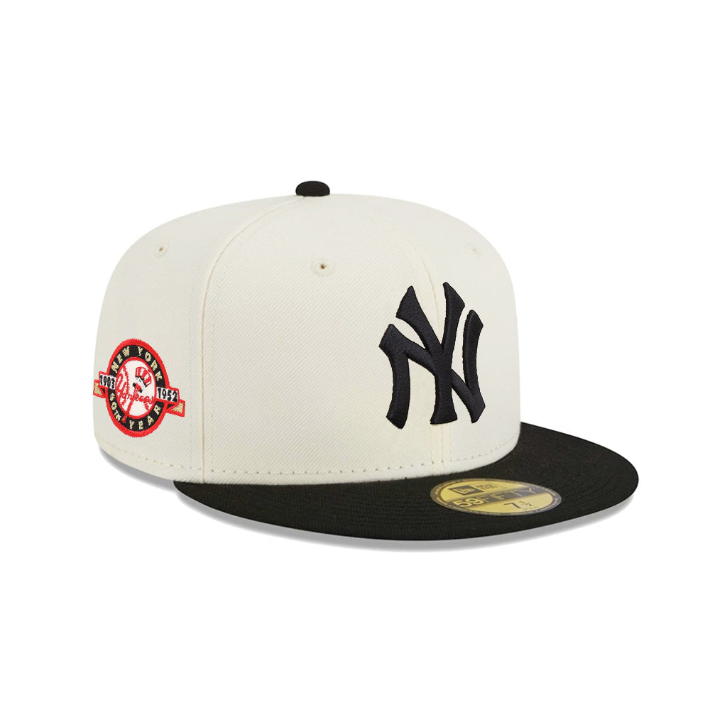 New York Yankees Chrome Black 2 Tone 50th Anniversary SP 59Fifty Fitted