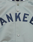 Mitchell & Ness New York Yankees Lightweight Grey Satin Jacket