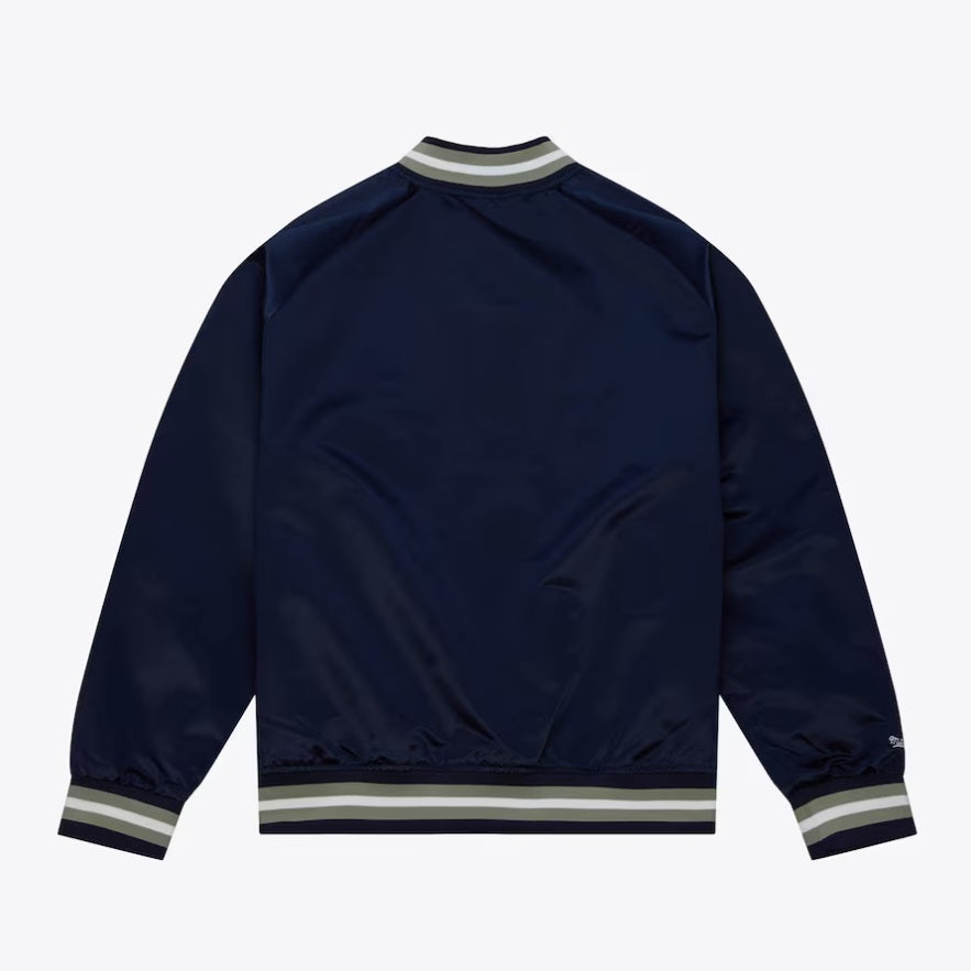 Mitchell & Ness New York Yankees Lightweight Navy Satin Jacket