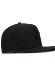New York Yankees Black On Black 9Fifty A-Frame Snapback