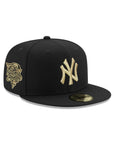 New York Yankees Black Metallic Gold 2000 World Series SP 59Fifty Fitted