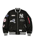 New Era X Alpha Industries New York Yankees MA-1 Bomber Jacket Black