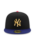 New York Yankees Black Royal 2 Tone 2000 World Series SP 59Fifty Fitted