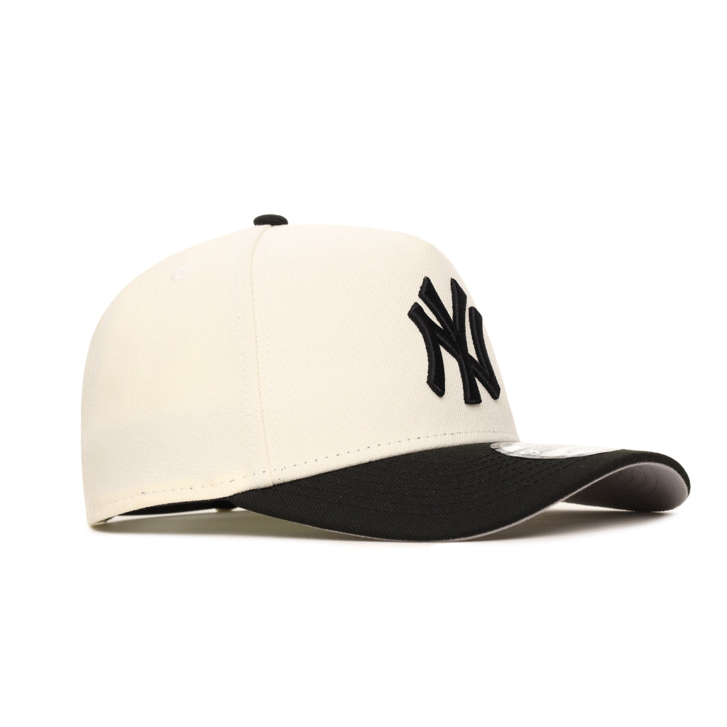 New York Yankees Chrome Black 2 Tone 9Forty A-Frame Snapback