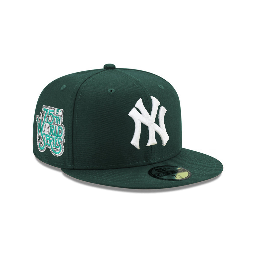 New York Yankees Dark Green 75th World Series SP 59Fifty Fitted