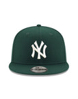 New York Yankees Dark Green On White 9Fifty Snapback