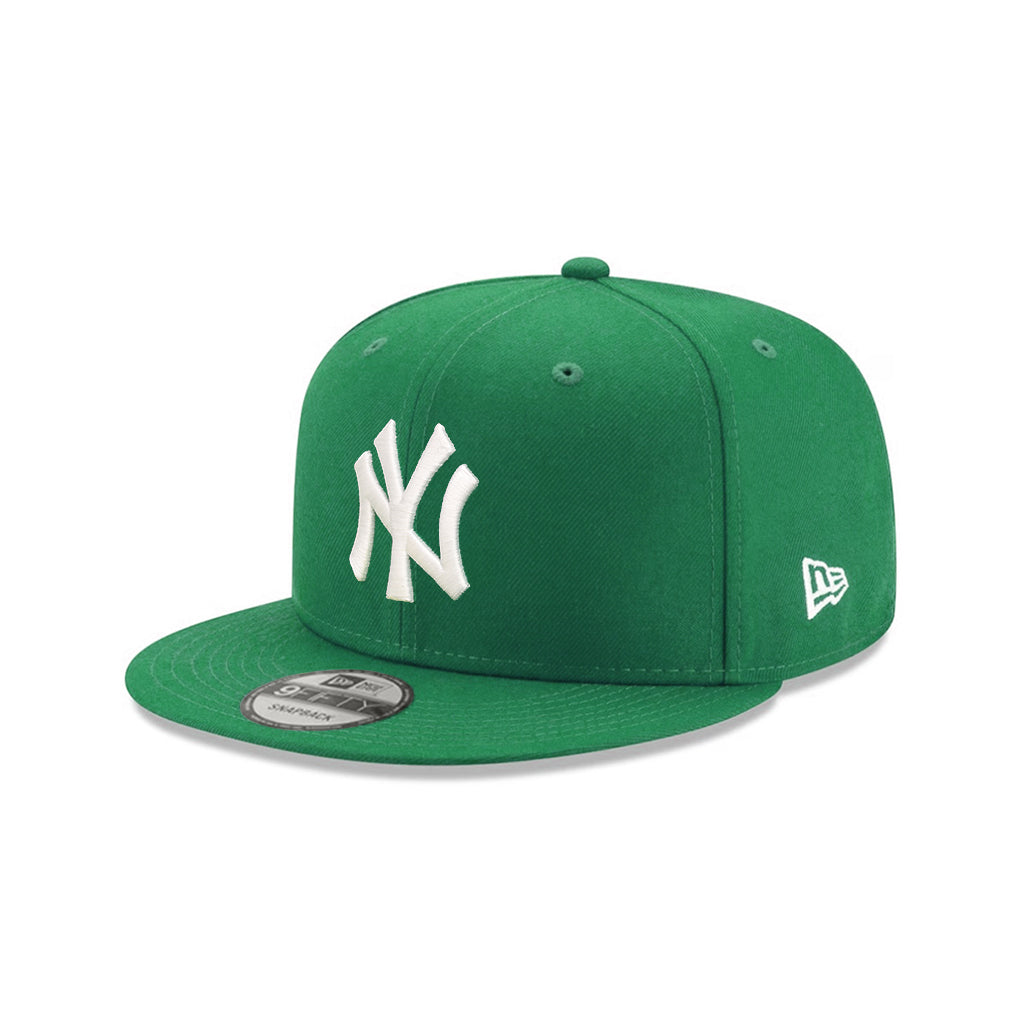 New York Yankees Kelly Green On White 9Fifty Snapback – CROWN MINDED