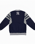Starter New York Yankees Pullover V-Neck Team Color Lightweight Jacket