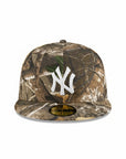 New York Yankees Real Tree On White 59Fifty Fitted