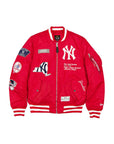 New Era X Alpha Industries New York Yankees MA-1 Bomber Jacket Red