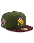New York Yankees Green Maroon 2 Tone 1996 World Series SP 59Fifty Fitted