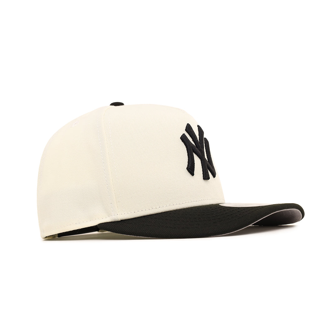 New York Yankees Chrome Black 2 Tone 9Fifty A-Frame Snapback