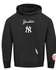 Pro Standard New York Yankees Wingspan Drop Shoulder Black Hoody