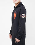 Pro Standard Black San Francisco Giants Logo Hood