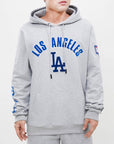 Pro Standard Los Angeles Dodgers Retro Stacked Logo Hoody